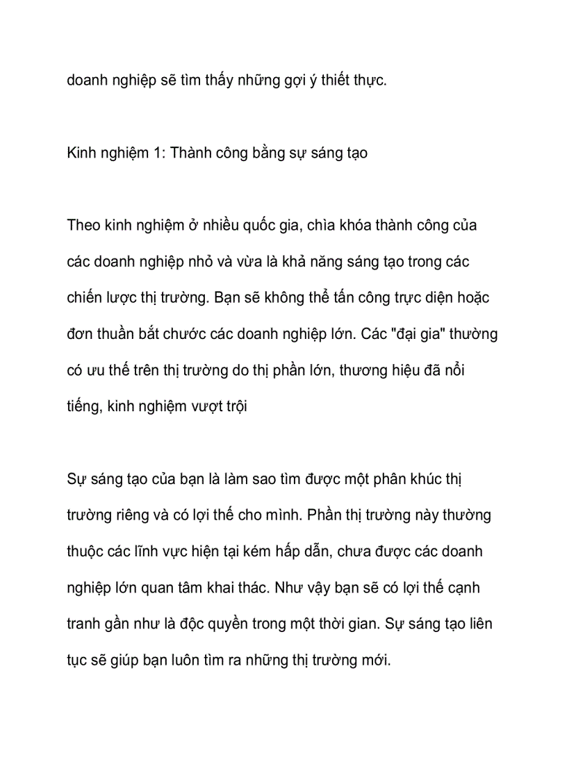 image for page Khởi nghiệp đừng vội chưa đánh đã thua