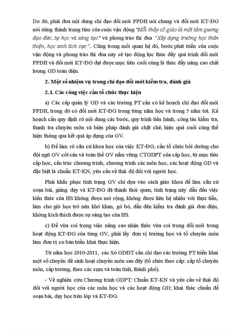 image for page TÀI LIỆU BỒI DƯỠNG CÁN BỘ QUẢN LÍ VÀ GIÁO VIÊN BIÊN SOẠN ĐỀ KIỂM TRA XÂY DỰNG THƯ VIỆN CÂU HỎI VÀ BÀI TẬP MÔN Hoá học CẤP TRUNG HỌC PHỔ THÔNG