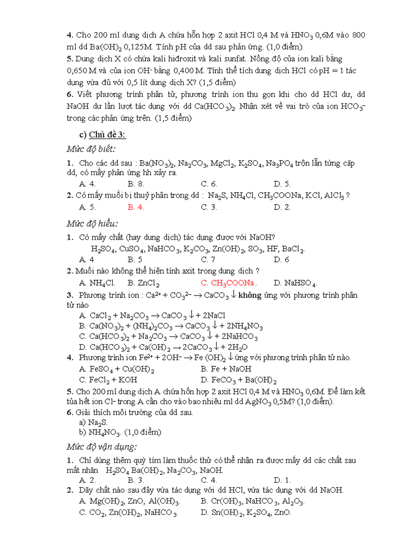 image for page TÀI LIỆU BỒI DƯỠNG CÁN BỘ QUẢN LÍ VÀ GIÁO VIÊN BIÊN SOẠN ĐỀ KIỂM TRA XÂY DỰNG THƯ VIỆN CÂU HỎI VÀ BÀI TẬP MÔN Hoá học CẤP TRUNG HỌC PHỔ THÔNG