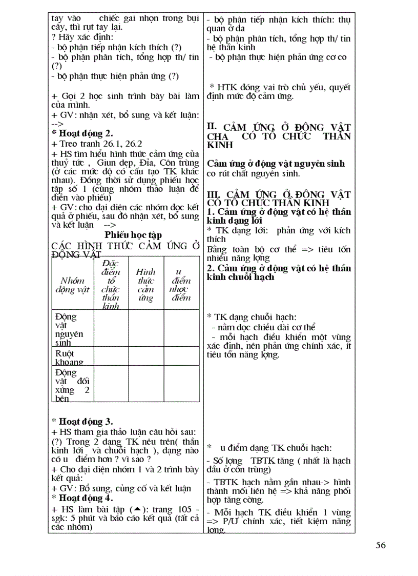image for page Giáo án điện tử Sinh học 11 trọn bộ