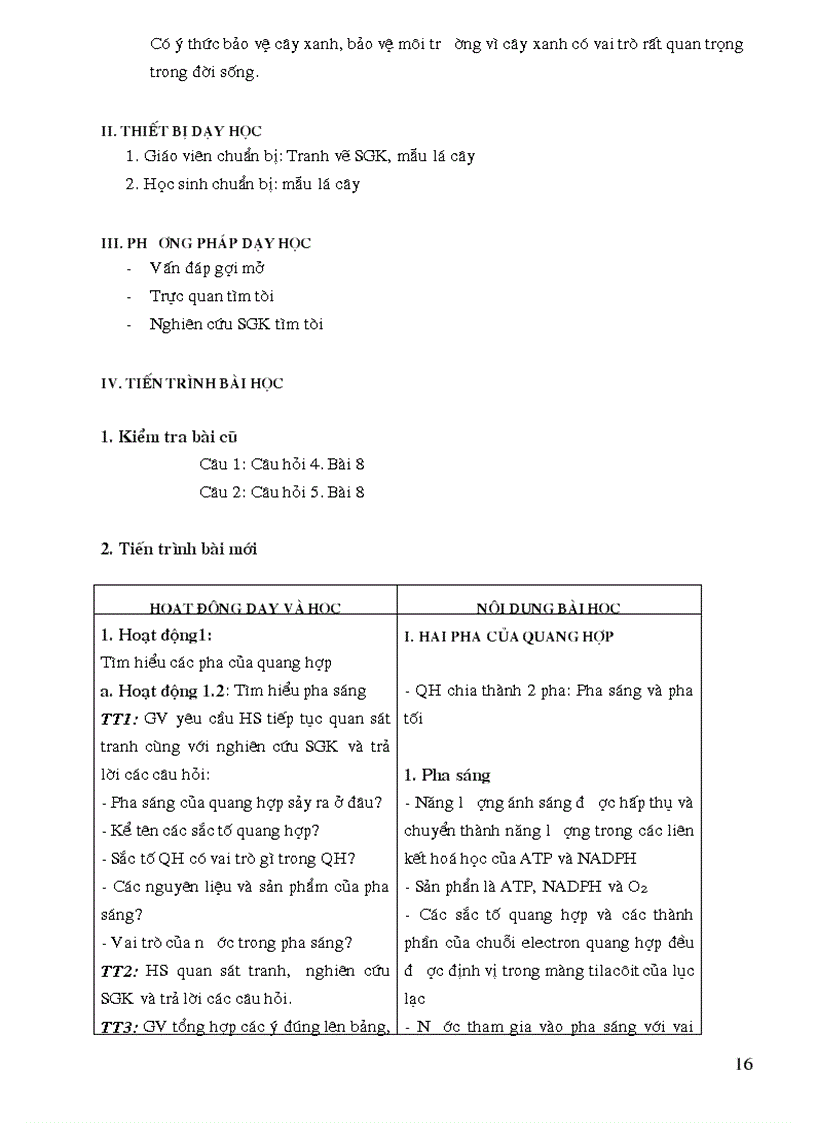 image for page Giáo án điện tử Sinh học 11