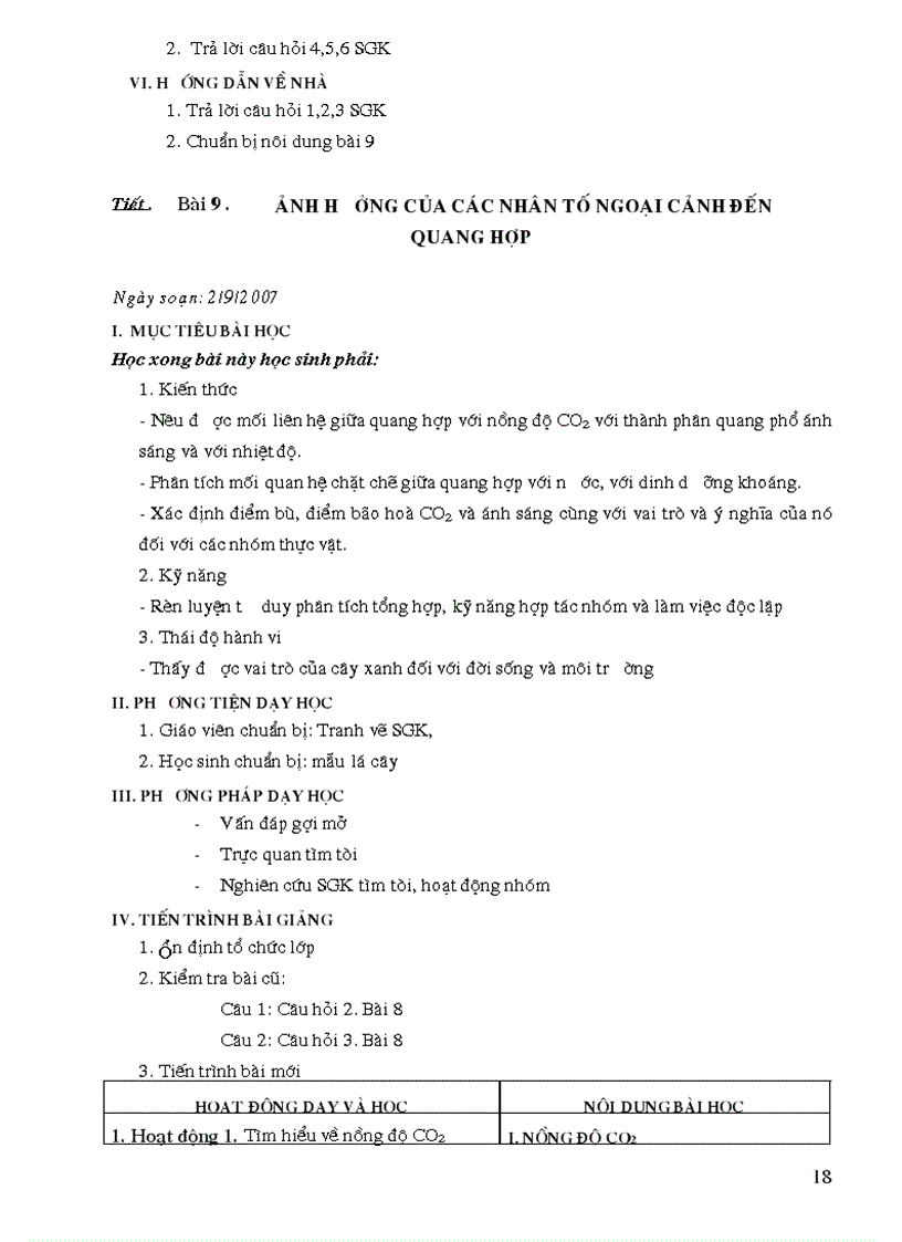 image for page Giáo án điện tử Sinh học 11