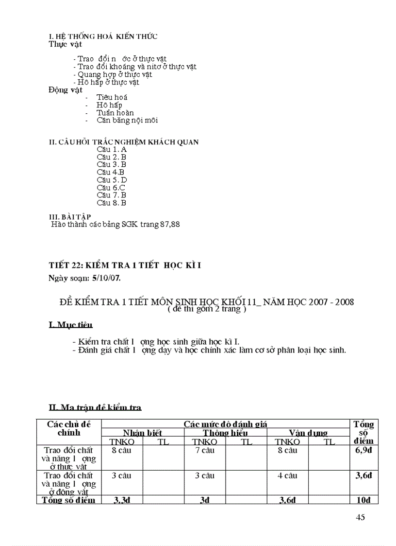 image for page Giáo án điện tử Sinh học 11