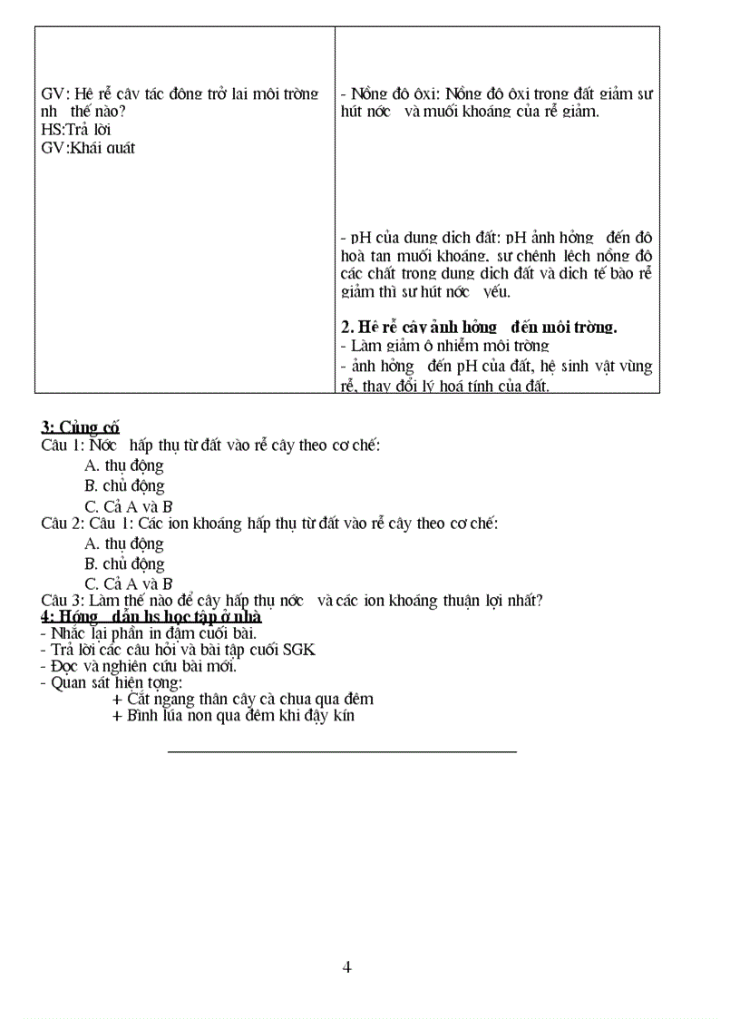 image for page Giáo án Sinh học 11 cơ bản