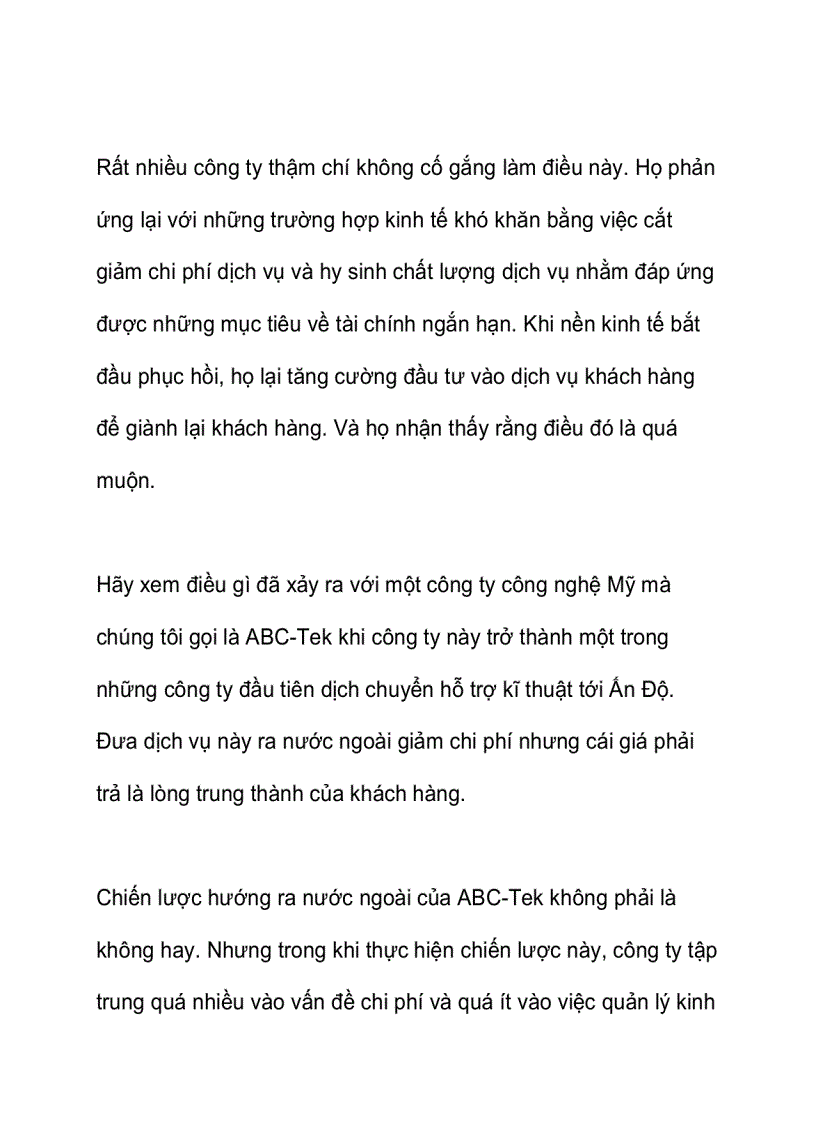 image for page Cân bằng giữa dịch vụ và sự hài lòng của khách hàng