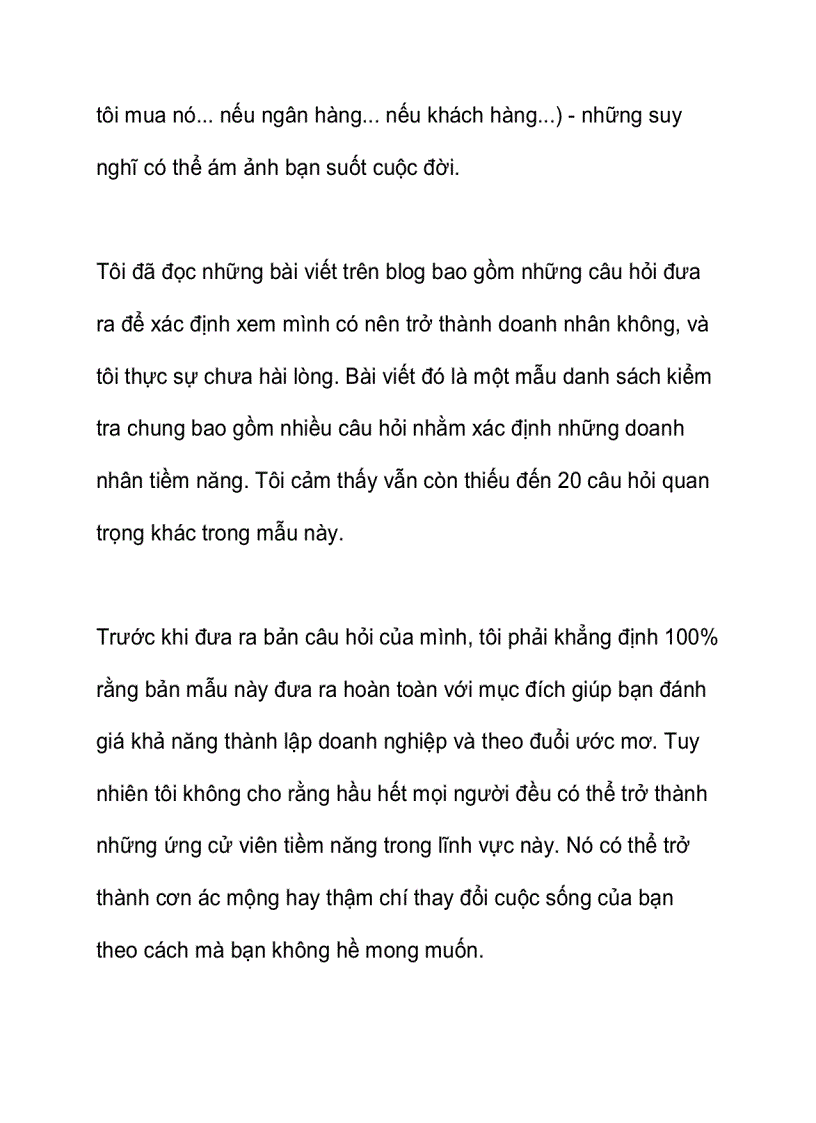 image for page 20 câu hỏi kiểm tra khả năng trở thành doanh nhân