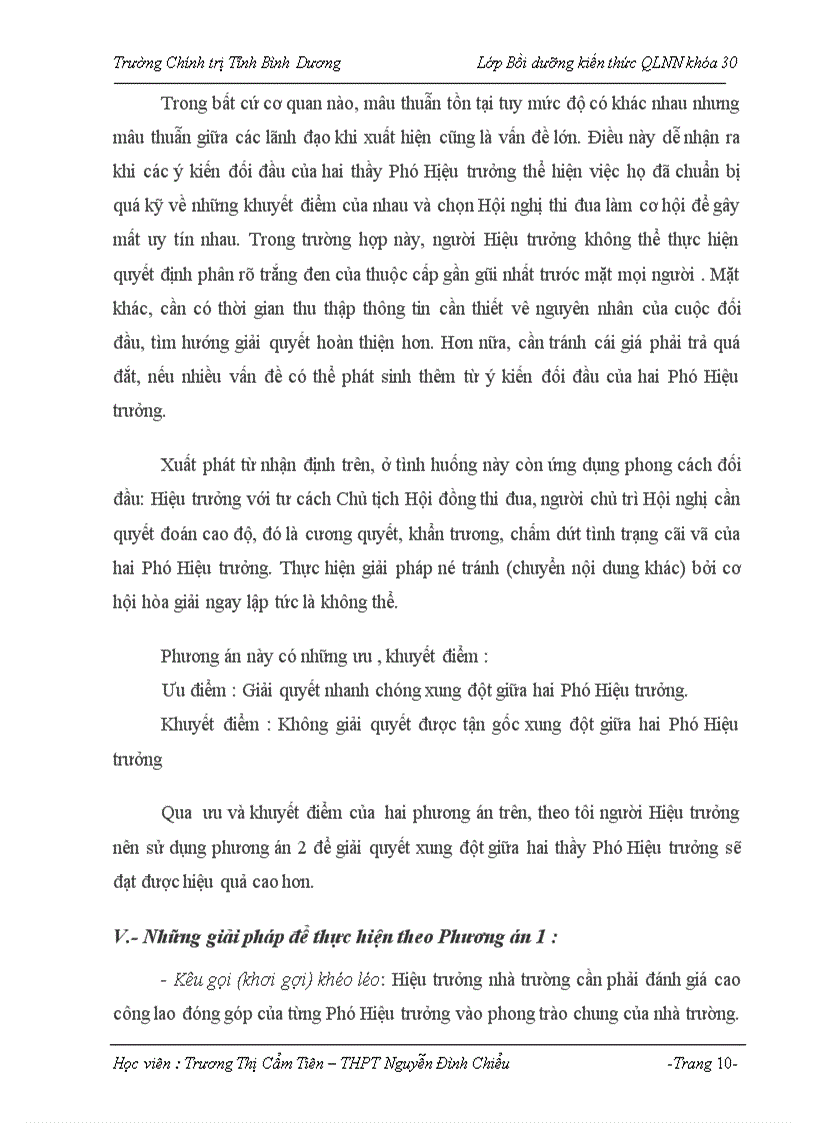 image for page Sử dụng tâm lý học để giải quyết mâu thuẫn nội bộ