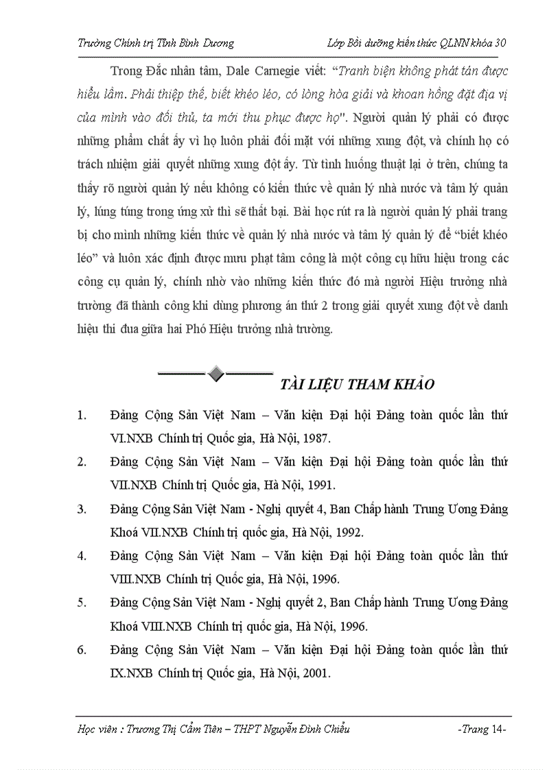 image for page Sử dụng tâm lý học để giải quyết mâu thuẫn nội bộ