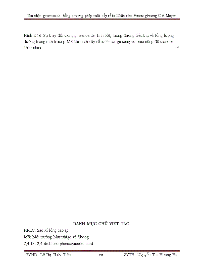 image for page Thu nhận ginsenoside bằng phương pháp nuôi cấy rễ tơ Nhân sâm Panax ginseng C A Meyer
