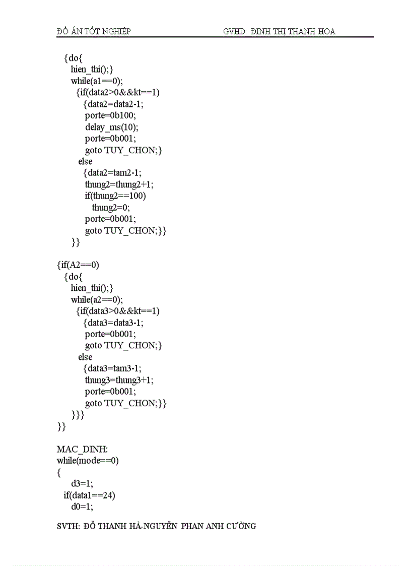 image for page Thiết kế thi công Mạch đếm và phân loại sản phẩm sử dụng Vi xử lý PIC16F877A