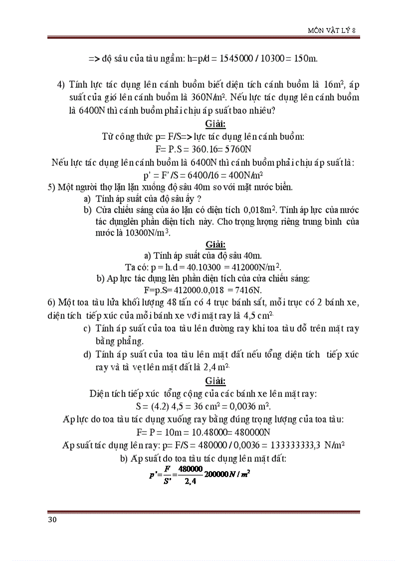 image for page Bài giảng bồi dưỡng học sinh giỏi vật lý 8