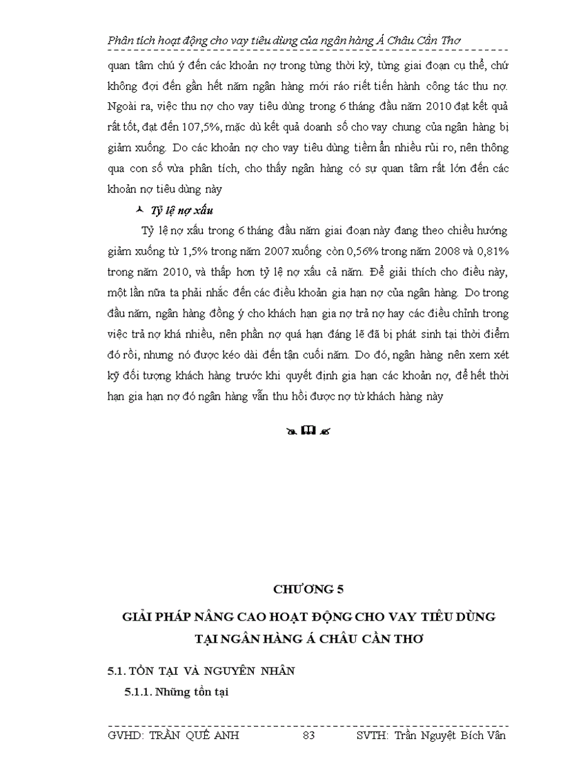 image for page Phân tích hoạt động cho vay tiêu dùng tại chi nhánh ACB Cần Thơ