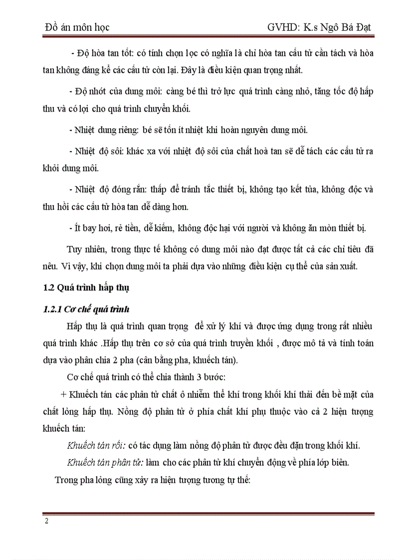 image for page Hấp thụ SO2 trong khí thải bằng nước