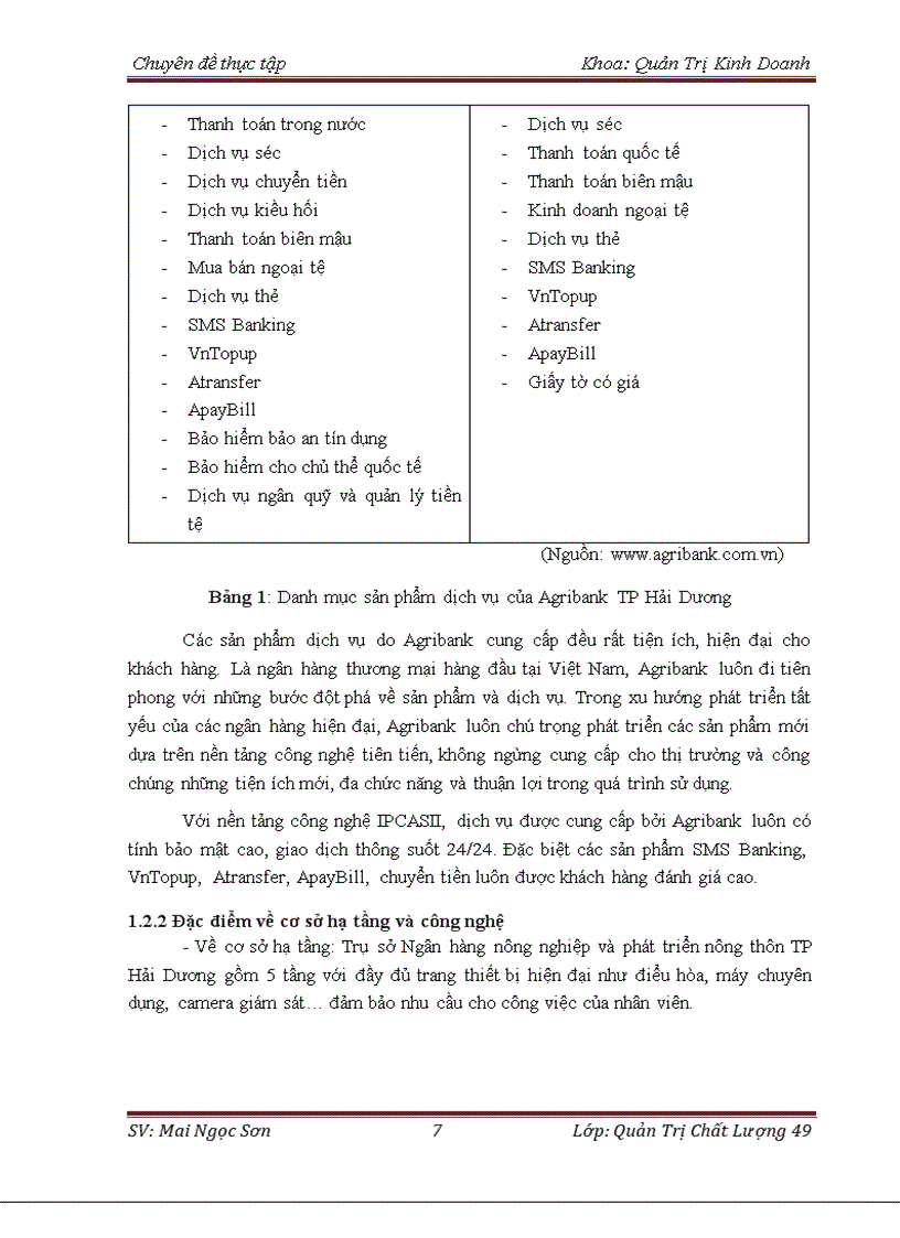 image for page Phát triển Quản trị quan hệ khách hàng tại Ngân hàng Nông nghiệp và Phát triển nông thôn chi nhánh TP Hải Dương