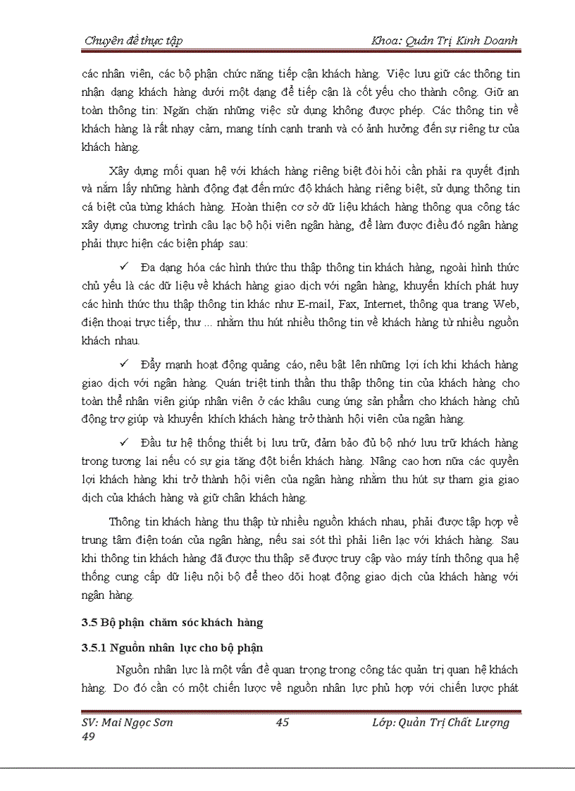 image for page Phát triển Quản trị quan hệ khách hàng tại Ngân hàng Nông nghiệp và Phát triển nông thôn chi nhánh TP Hải Dương