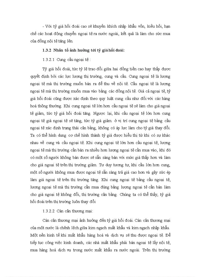 image for page Tình hình tỉ giá hối đoái hiện nay