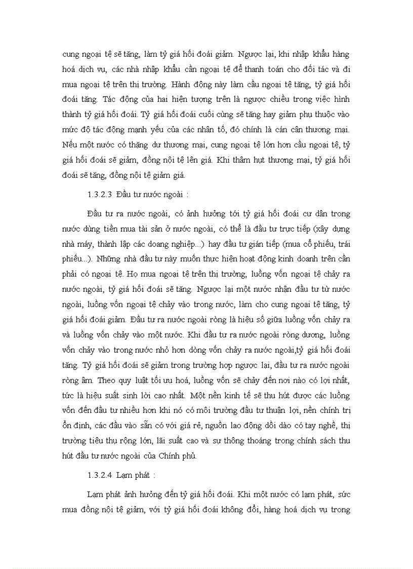 image for page Tình hình tỉ giá hối đoái hiện nay