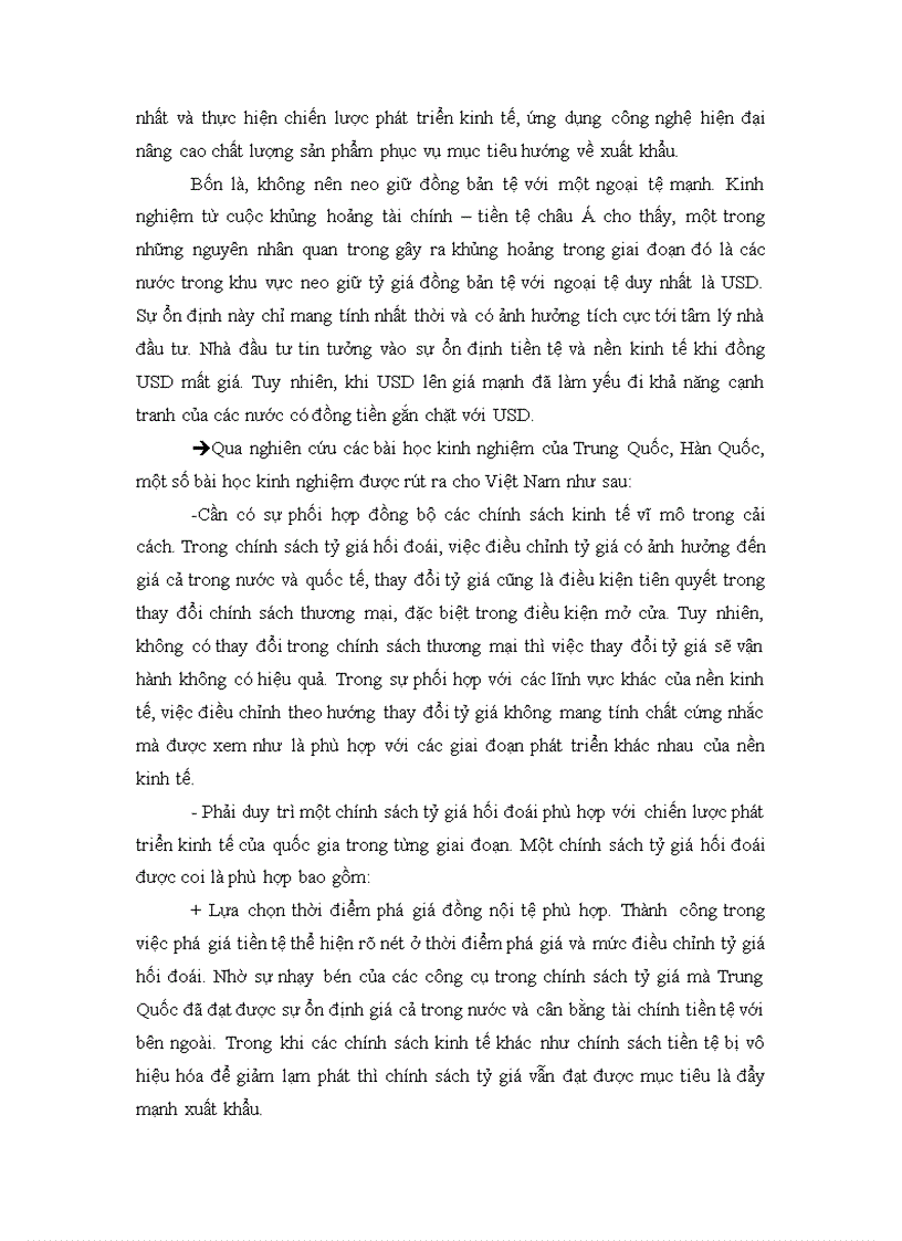 image for page Tình hình tỉ giá hối đoái hiện nay