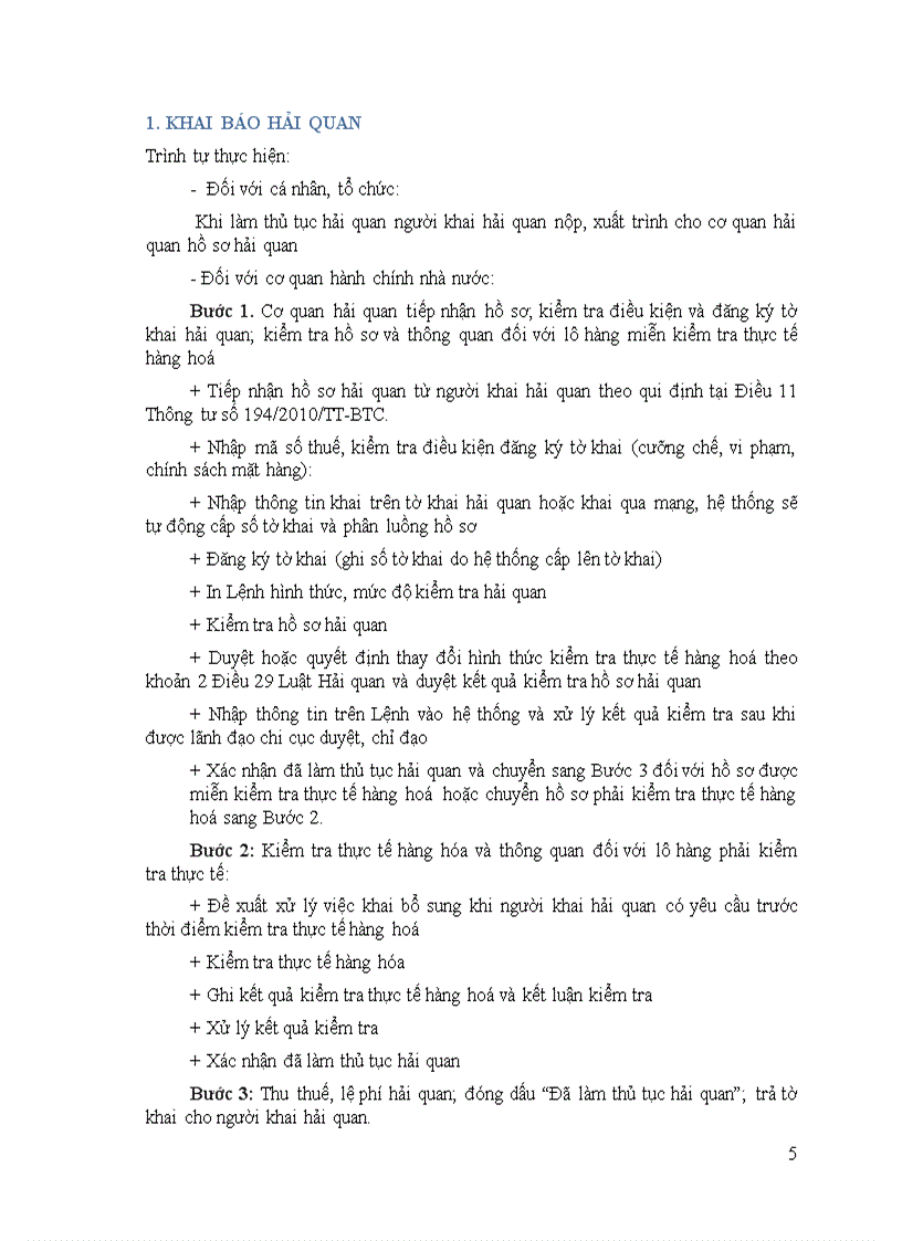 image for page Quy trình làm thủ tục hải quan đối với hàng xuất khẩu và nhập khẩu tại việt nam