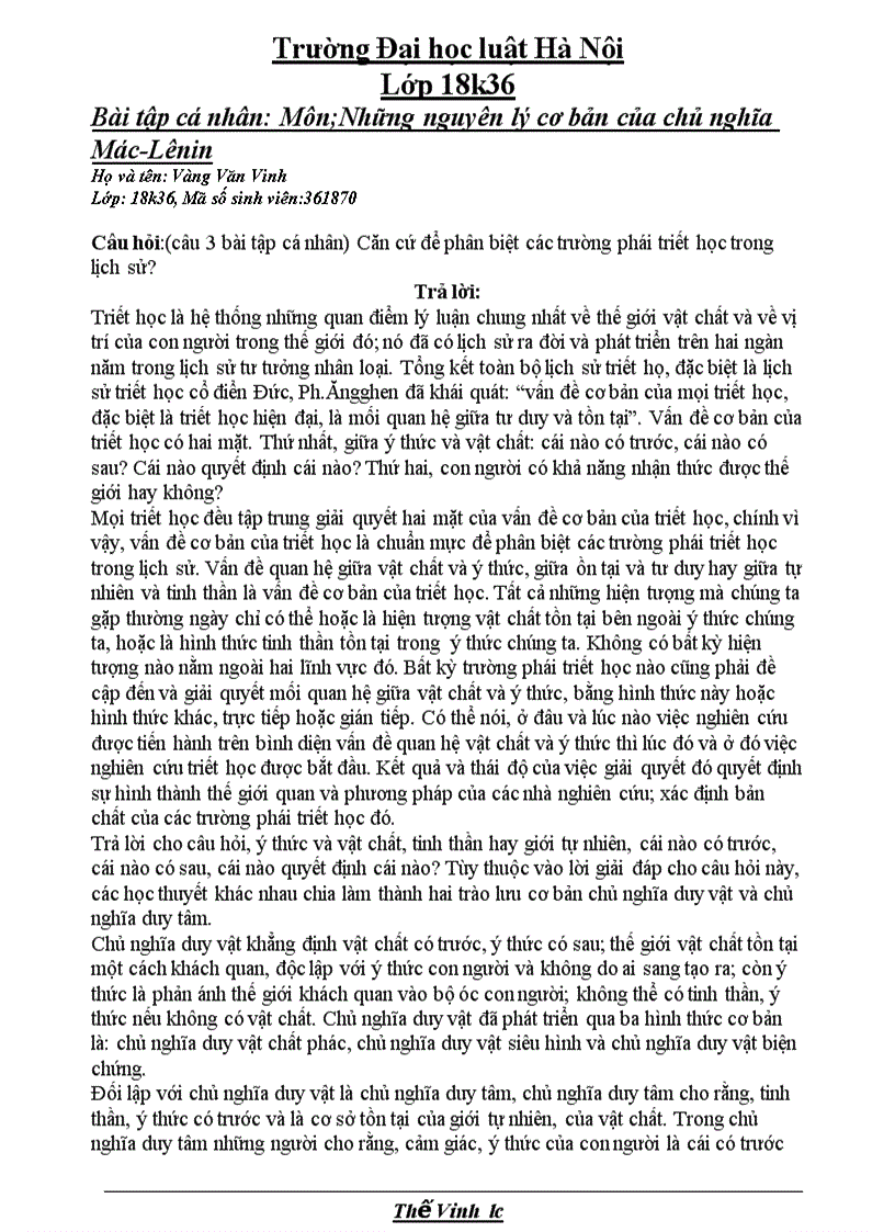 image for page Phân biệt các trường phái triết học trong lịch sử