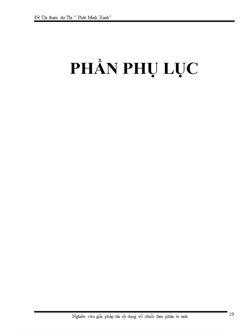 image for page NGHIÊN CỨU TẬN dụng VỎ CHUỐI LÀM PHÂN VI SINH