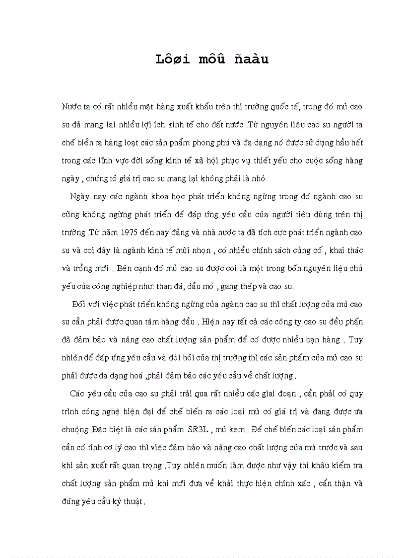 image for page Tìm hiểu quy trình sản xuất và kiểm phẩm các chỉ tiêu cao su khối SVR3L từ mủ nước