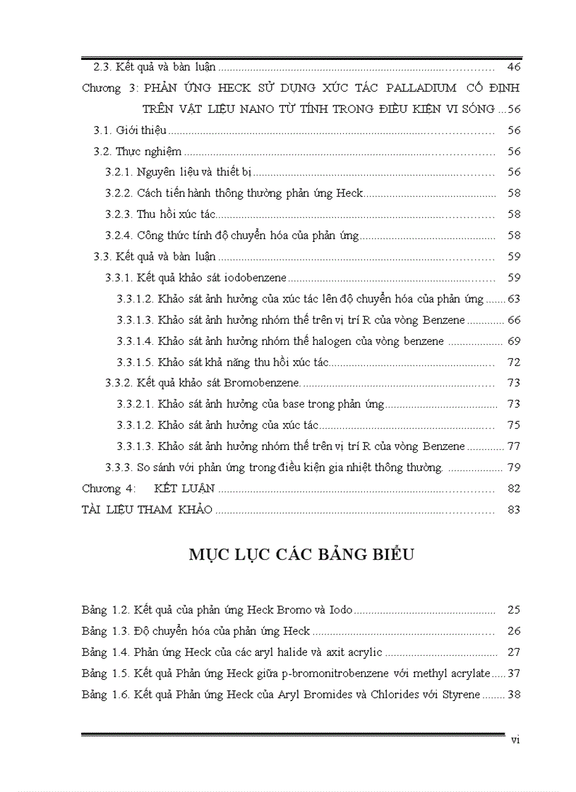 image for page Nghiên cứu thực hiện phản ứng Heck sử dụng xúc tác Palladium cố định trên vật liệu Nano từ tính trong điều kiện vi sóng