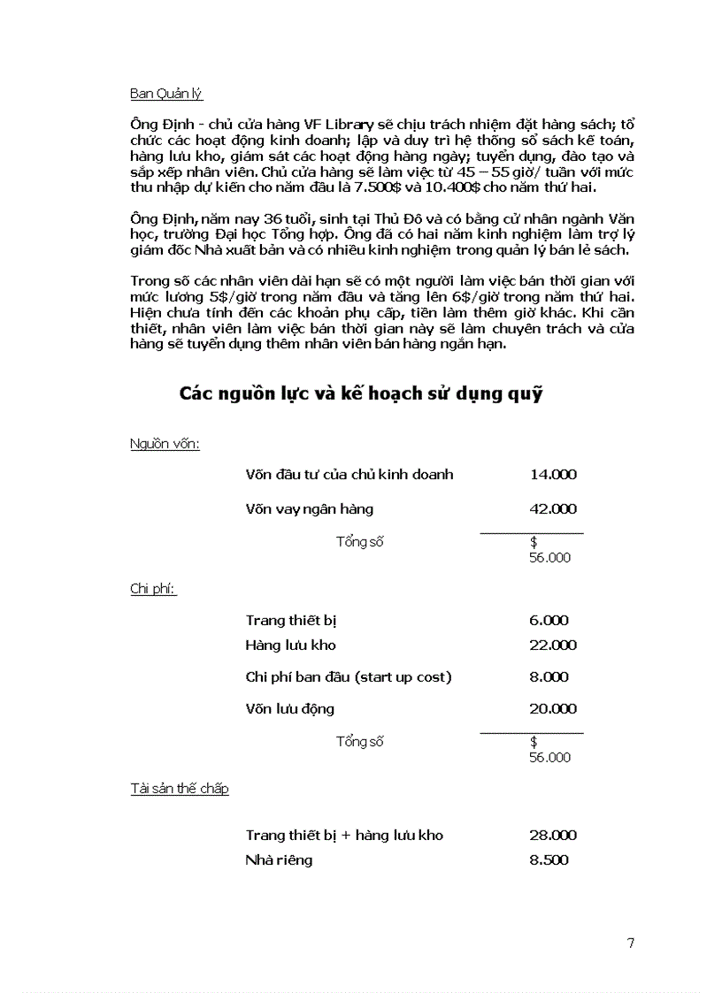 image for page Kế hoạch kinh doanh VF Library