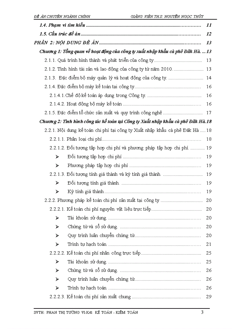 image for page Tìm hiểu và đánh giá công tác tổ chức kế toán chi phí tại Công ty Xuất nhập khẩu Cà phê Đăk Hà