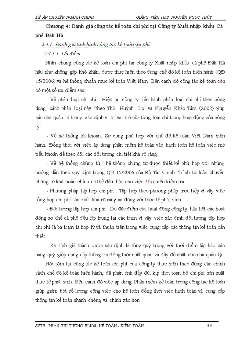 image for page Tìm hiểu và đánh giá công tác tổ chức kế toán chi phí tại Công ty Xuất nhập khẩu Cà phê Đăk Hà