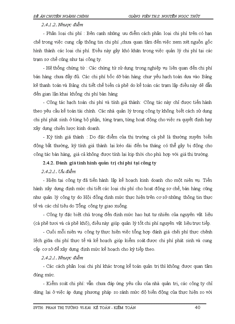 image for page Tìm hiểu và đánh giá công tác tổ chức kế toán chi phí tại Công ty Xuất nhập khẩu Cà phê Đăk Hà