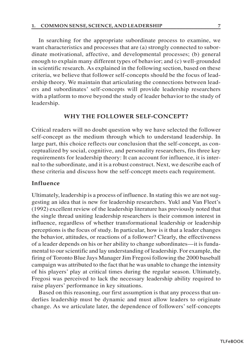 image for page Leadership Processes and Follower Self Identity