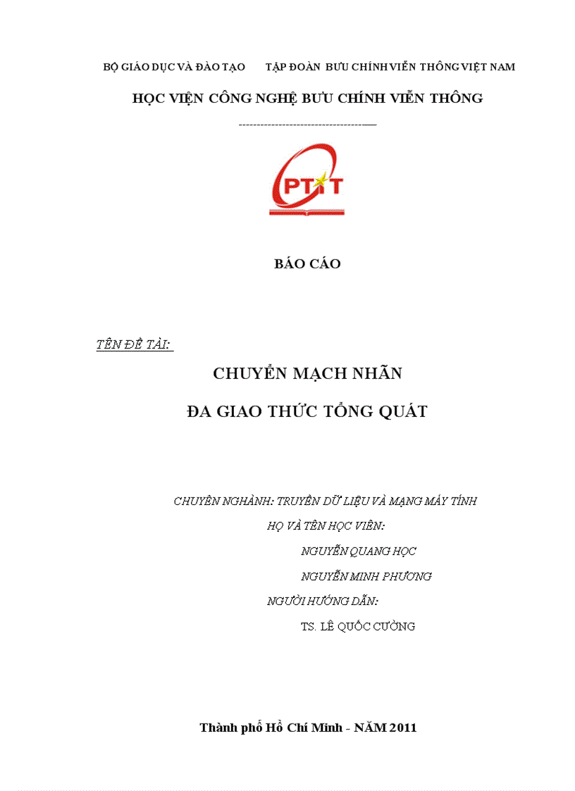 image for page Chuyển mạch nhãn đa giao thức tổng quát