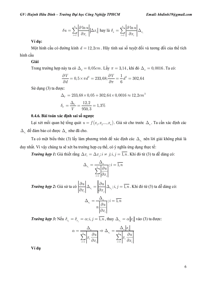 Giáo trình và bài tập ví dụ về môn phương pháp tính cùng 1 số cách bấm máy tính fx570 ES 2