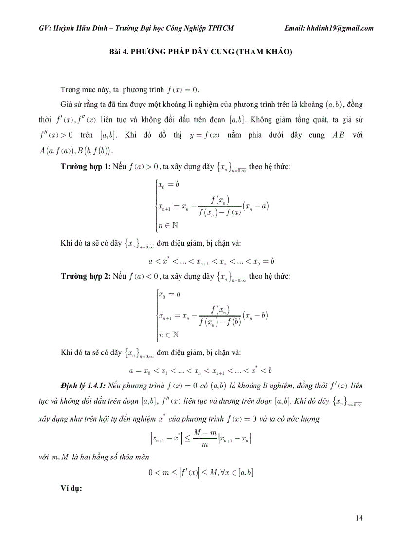 image for page Giáo trình và bài tập ví dụ về môn phương pháp tính cùng 1 số cách bấm máy tính fx570 ES 2