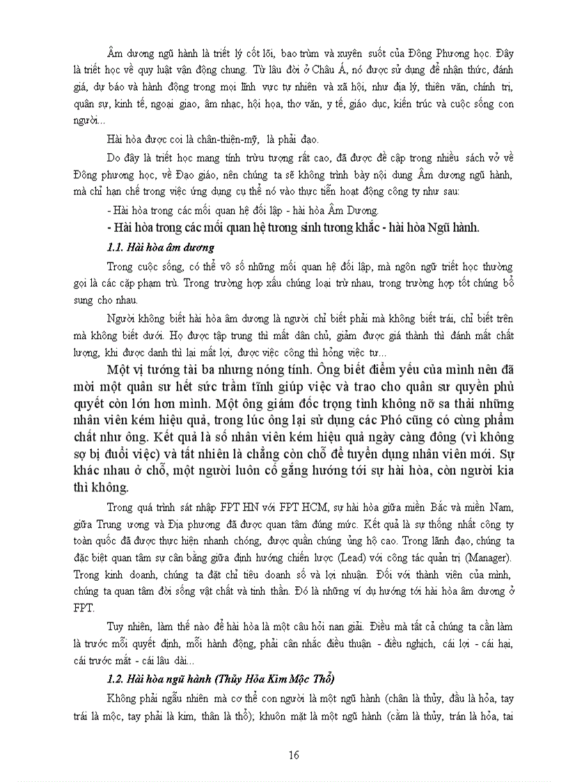 image for page Phân tích những ảnh hưởng của văn hóa doanh nghiệp tới các hành vi của cá nhân trong công ty TNHH Tiến Đại Phát