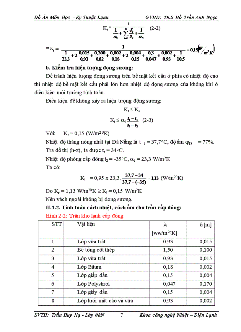 image for page Thiết kế kho lạnh trữ đông cá năng suất 5 tấn mẻ