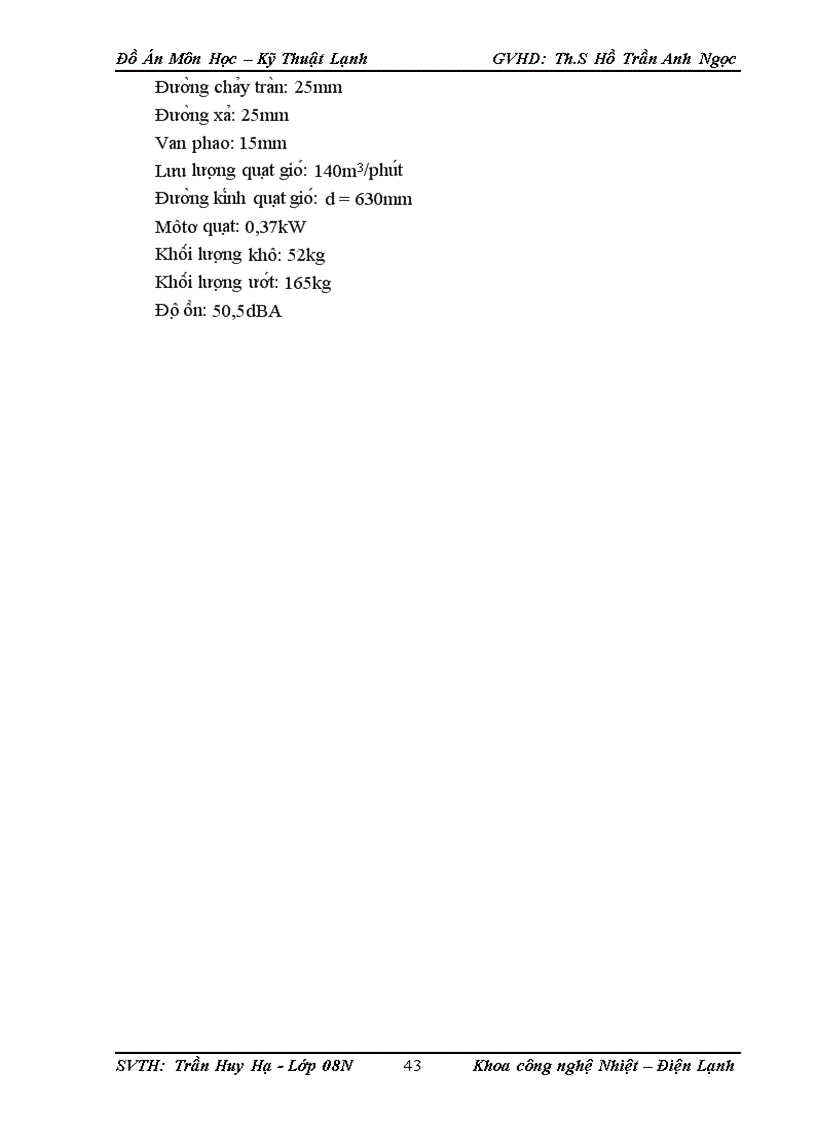 image for page Thiết kế kho lạnh trữ đông cá năng suất 5 tấn mẻ