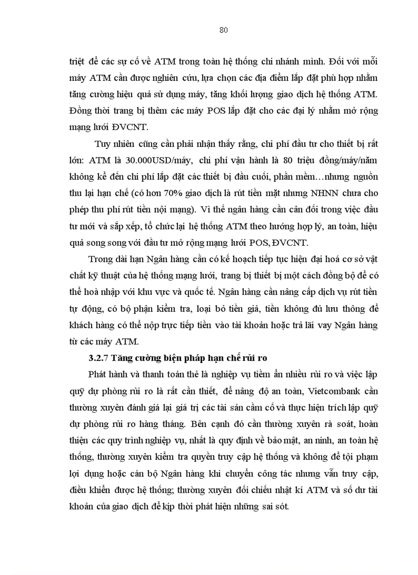 image for page Giải pháp mở rộng phát hành và thanh toán thẻ tại ngân hàng Ngoại thương Việt Nam trong điều kiện hội nhập quốc tế về tài chính ngân hàng tại Việt Nam