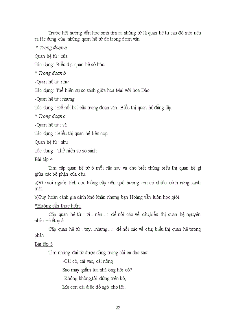 image for page Hệ thống từ loại trong chương trình Tiếng Việt