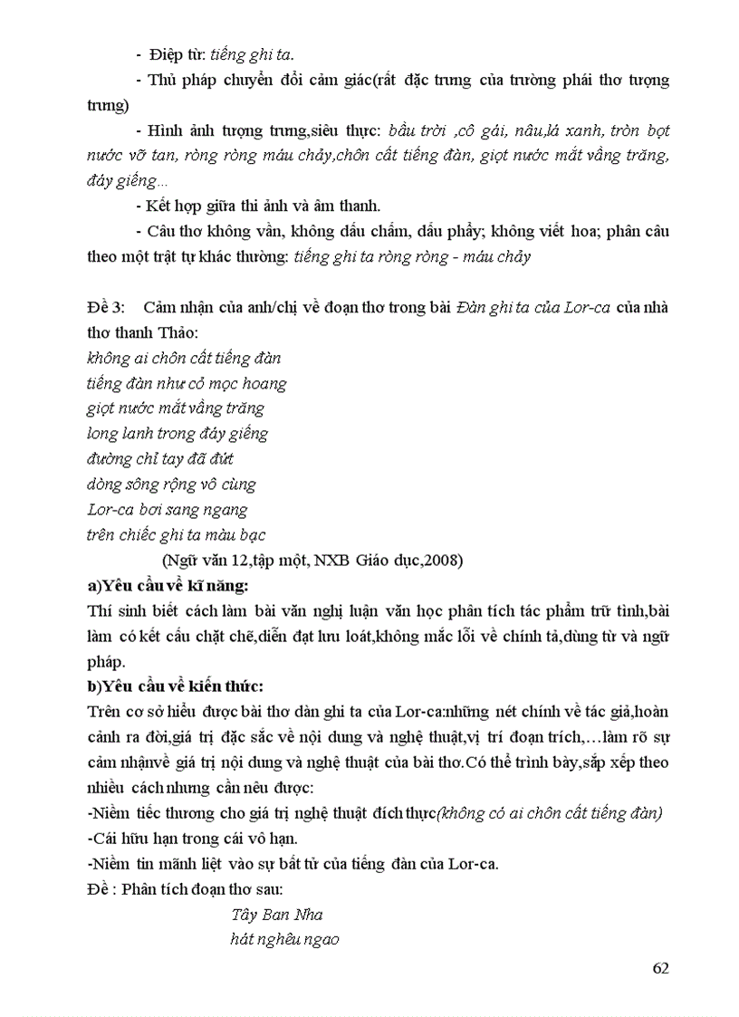 image for page Hướng dẫn ôn thi tốt nghiệp môn Văn 12