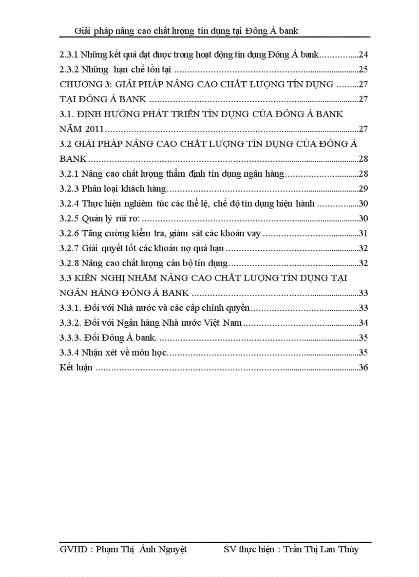 image for page Giải pháp nâng cao chất lượng tín dụng tại ngân hàng Đông Á bank