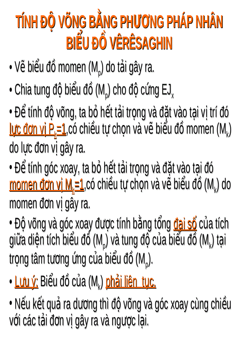 image for page Phương Pháp Nhân Biểu Đồ Veresaghin Sức Bền Vật Liệu