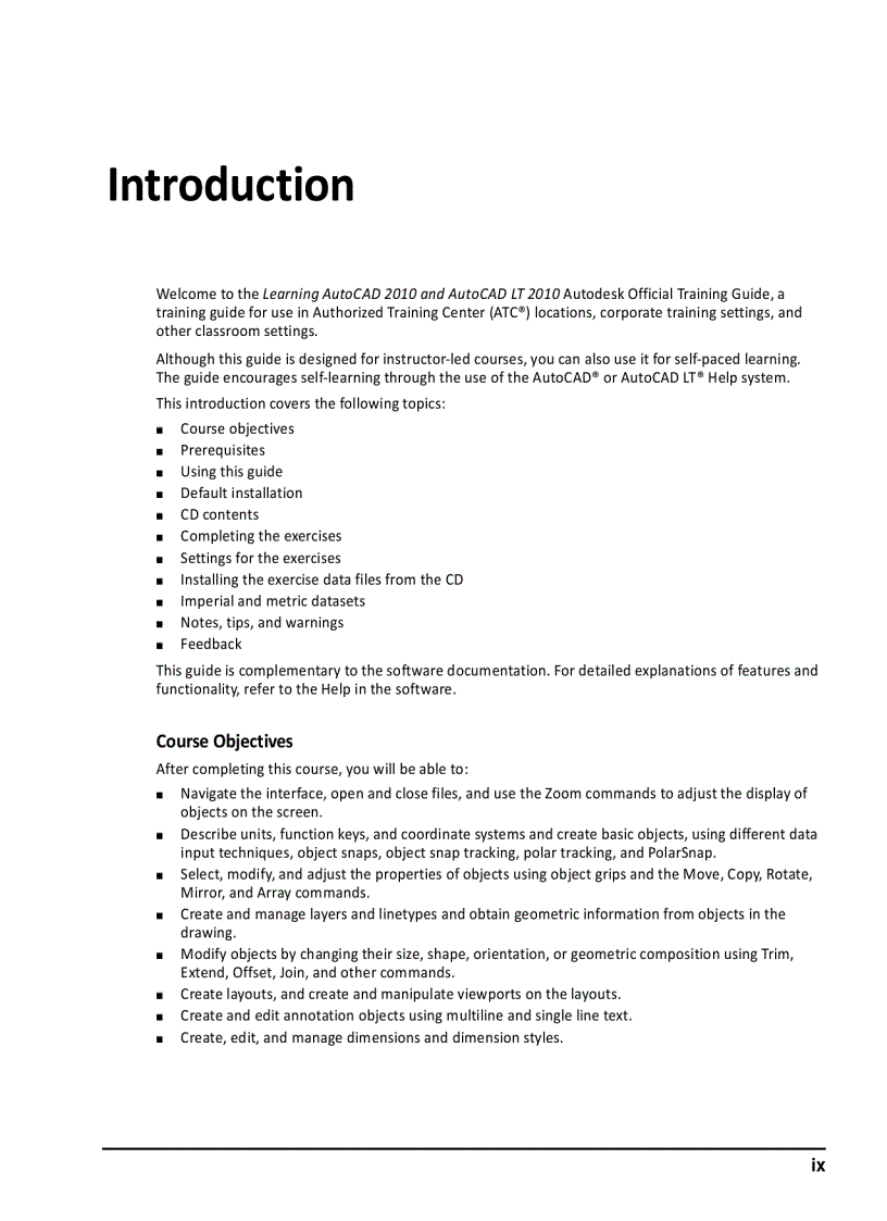 image for page Giáo trinh dạy học Autocad 2010