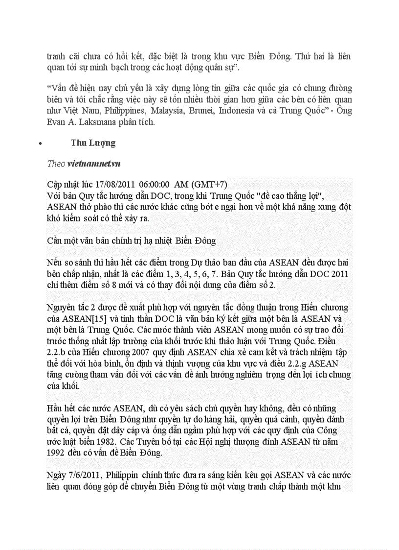 image for page Phân tích sâu sắc các vấn đề khả năng và triển vọng asean