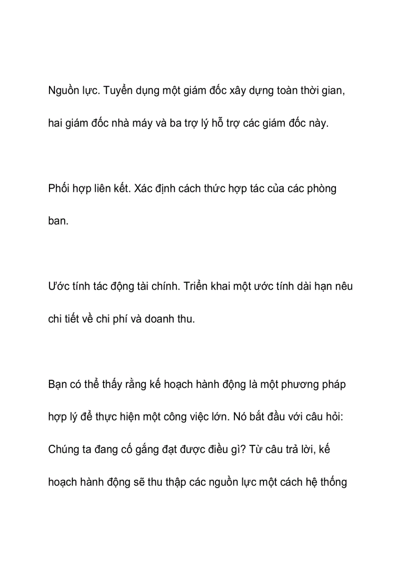 image for page Mẫu kế hoạch hành động