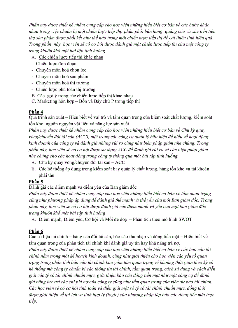 image for page Hiểu và thẩm định kế hoạch kinh doanh UABP Phần 6