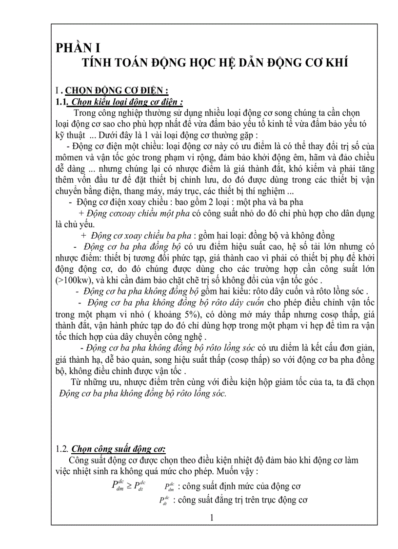 image for page Thuyết minh đồ án chi tiết máy