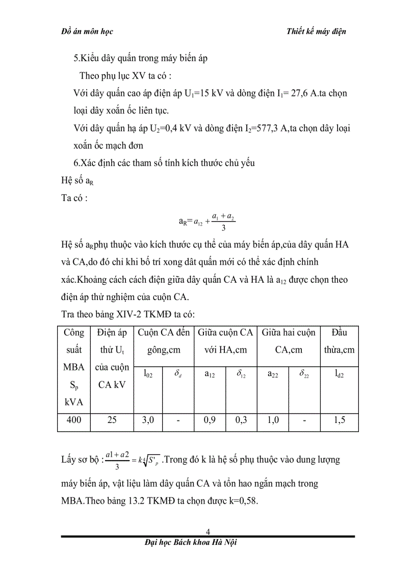 image for page Đồ án môn học Thiết kế máy điện
