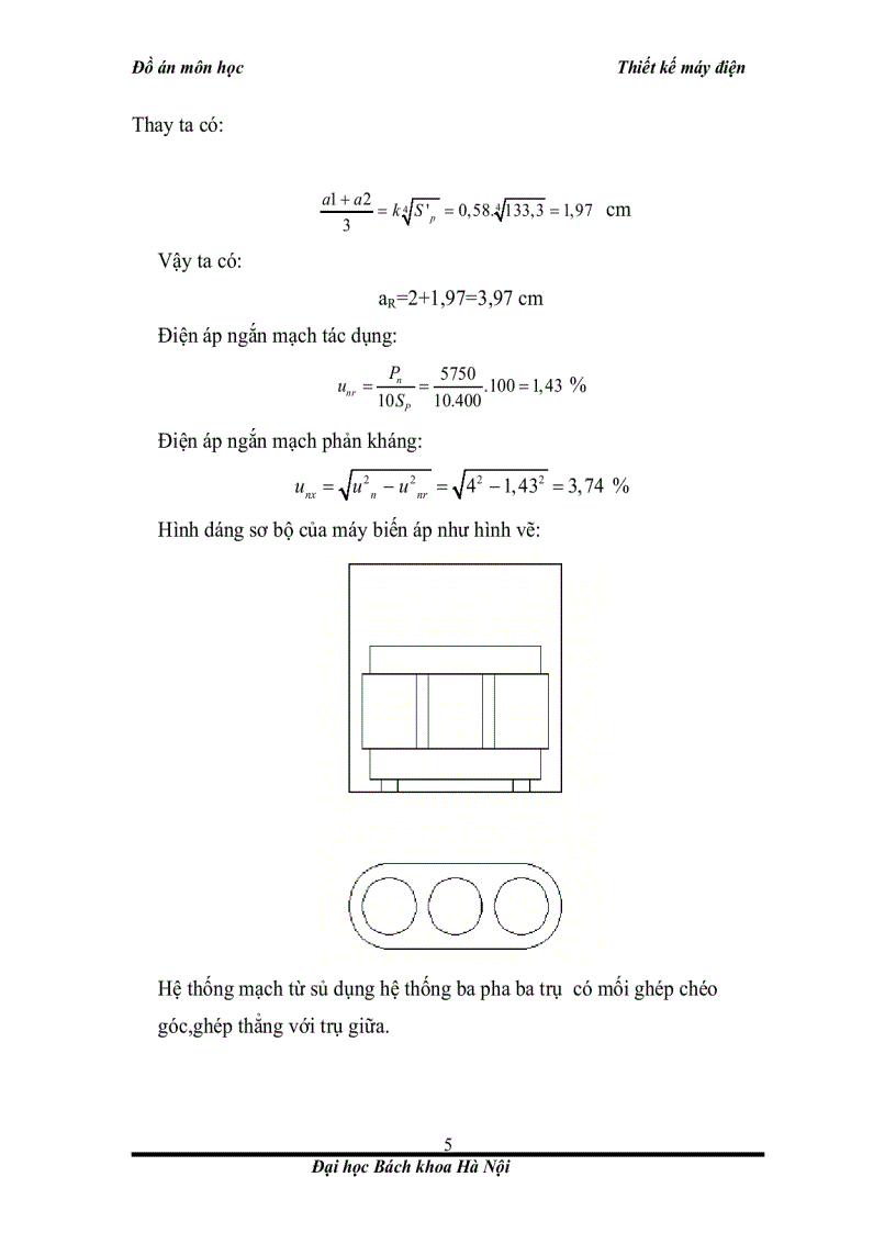 image for page Đồ án môn học Thiết kế máy điện